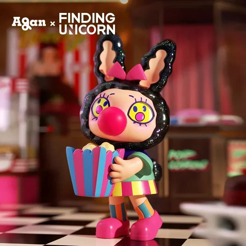 RINQUISTO UNICORN Agan Serie moderna retrò americana Scatola cieca Giocattoli Kawaii Anime Action Figure Sorpresa Scatola misteriosa Bambole Ragazza regalo