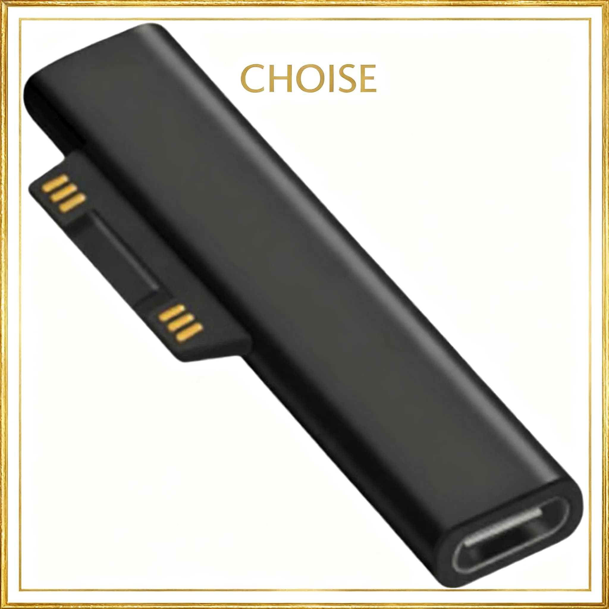 Alimentatore USB C a ricarica rapida PD da 15 V per Microsoft Surface Pro X 8 7 6 5 4 3 Go Book Converter Caricatore per Microsoft Surface