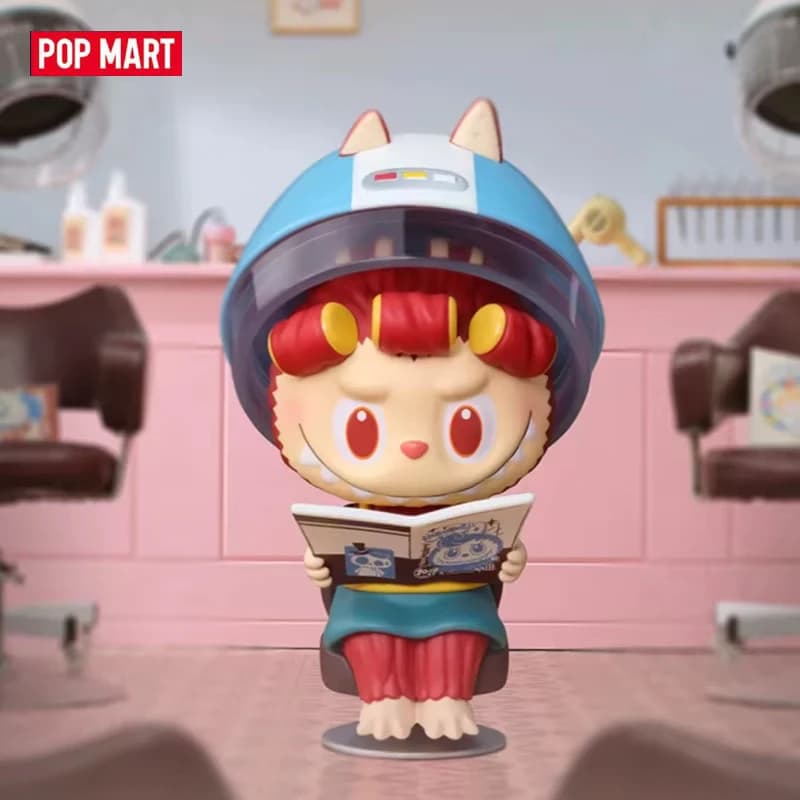 POPMART LABUBU THE MONSTERS HAIR SALON Series Blind Box Doll Toys Mystery Box Desktop Ornaments Collection Anime Action Figure