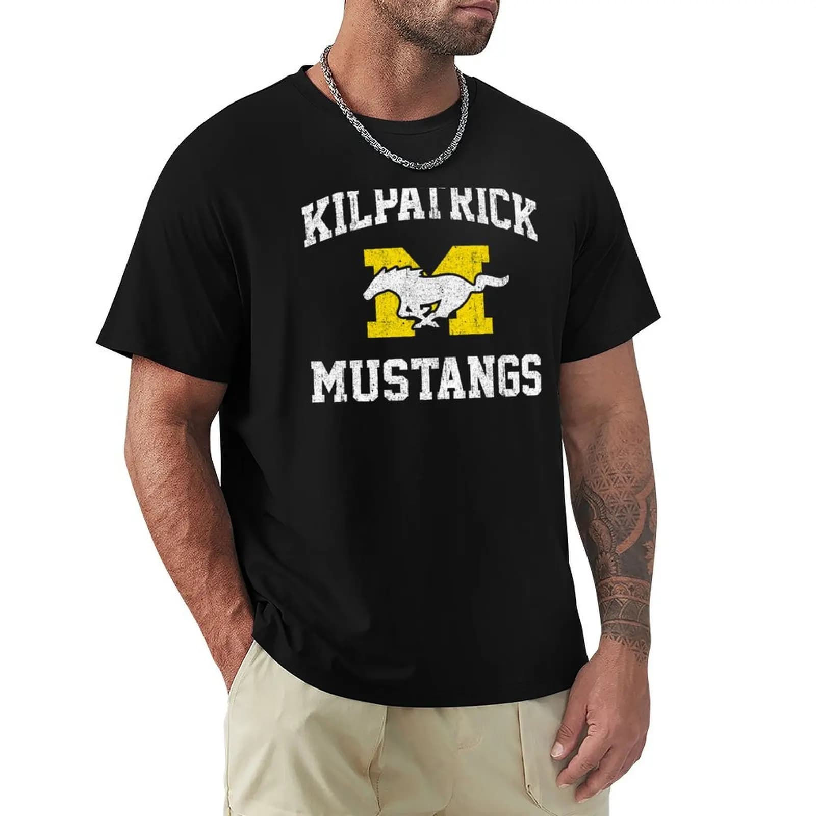 Camp Kilpatrick T-Shirt Simple Line Art Print Tee