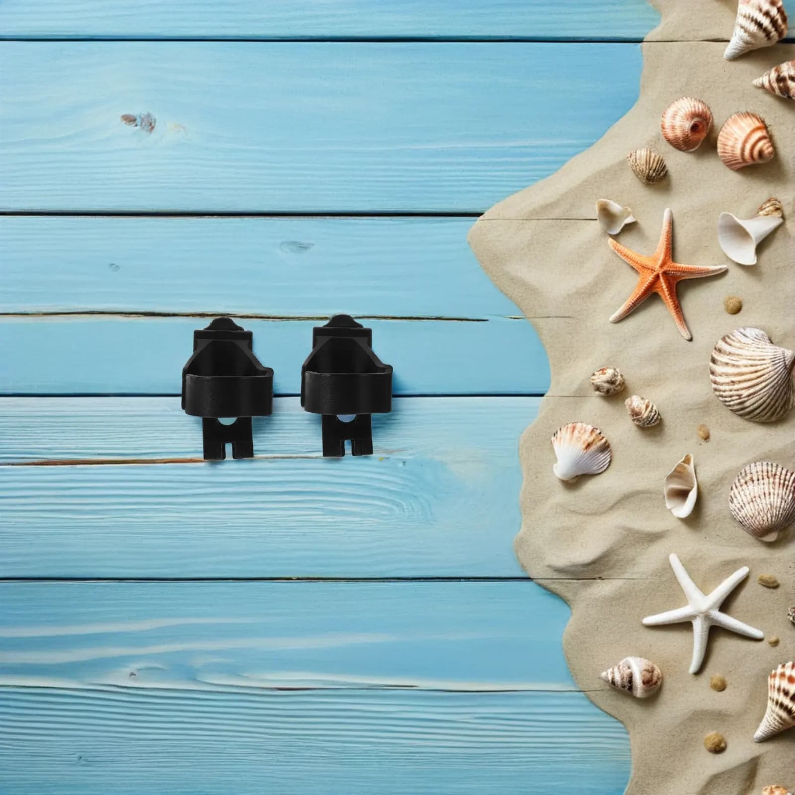 2 Pieces Clips for Snorkel Universal Quick Hook, Tube Support Underwater Mask, Plastic Buckle for Underwater Equipment, Diving Accessories