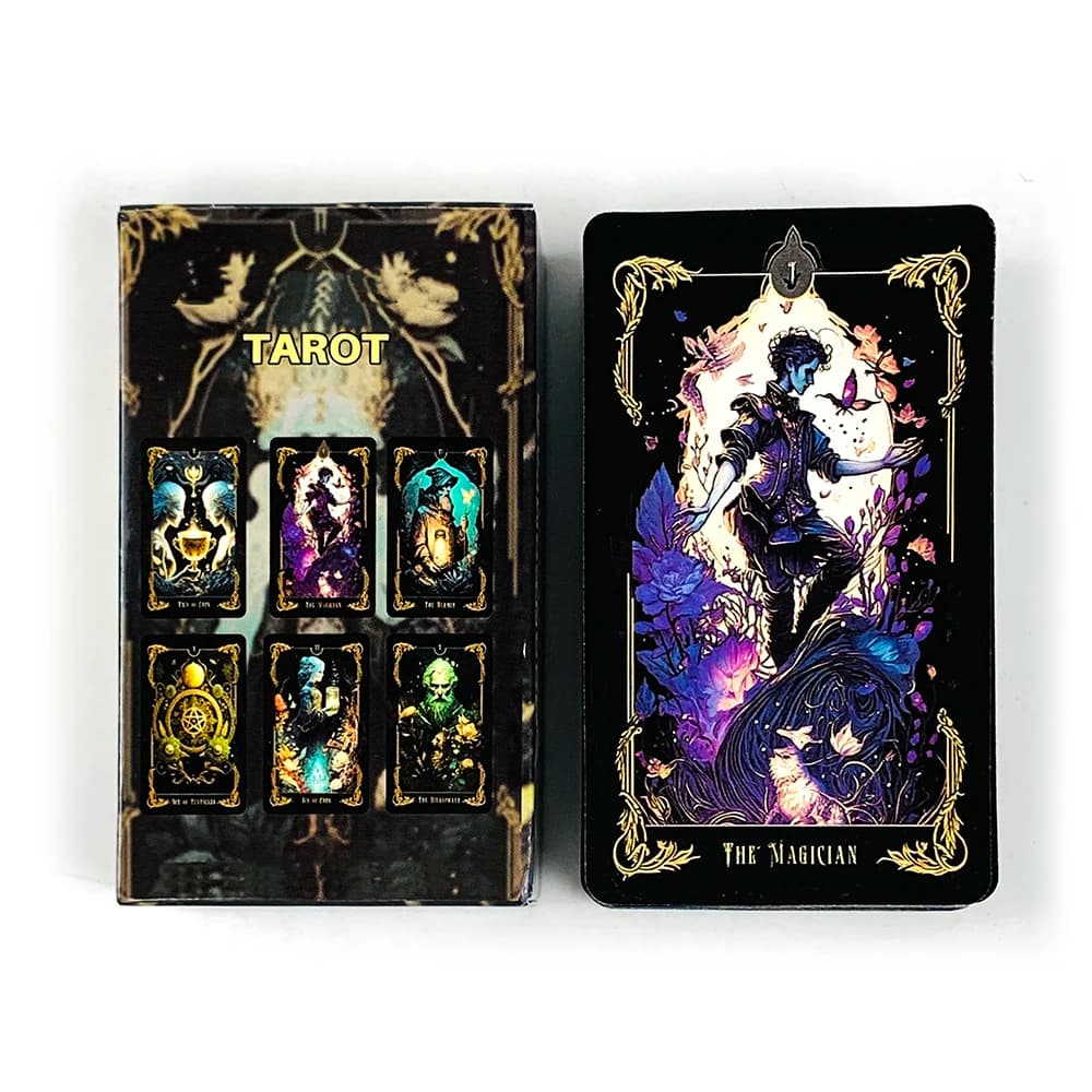 Una tarocchi Previsione del destino Divinazione Edizione Borad Giocare a giochi, Giochi da campeggio Gioco di vacanze Gioco di carte per riunioni di famiglia