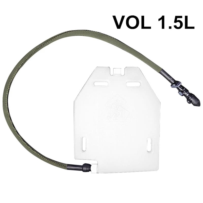 1.5 litre water bottle hydration with pipe, multifunctional kettle lining EVA food water bag New water heater for vest