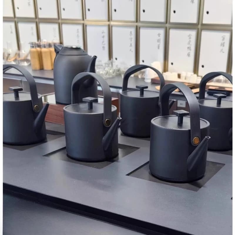 Chinese tea shop kettle Stainless steel electric kettle Bar counter Automatic water fast heating pot Tea temperature control pot