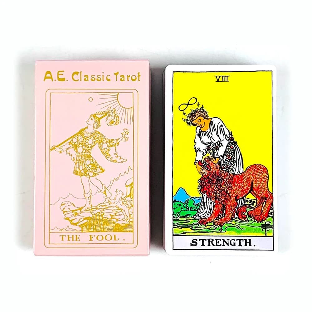 Tarot Cards Deck 78Pcs For Easy Beginners Future Divination Party Tabletop Board Game，Ideal For Divination, Meditation & Gifts