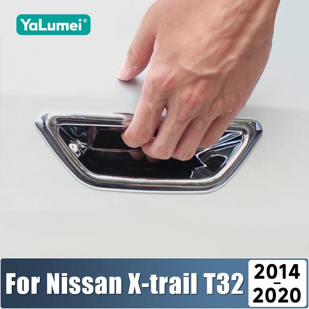 Per Nissan X-trail Xtrail T32 Rogue 2014 2015 2016 2017 2018 2019 2020 ABS Auto Coda Posteriore Maniglia Della Porta Ciotola Copertura Accessori