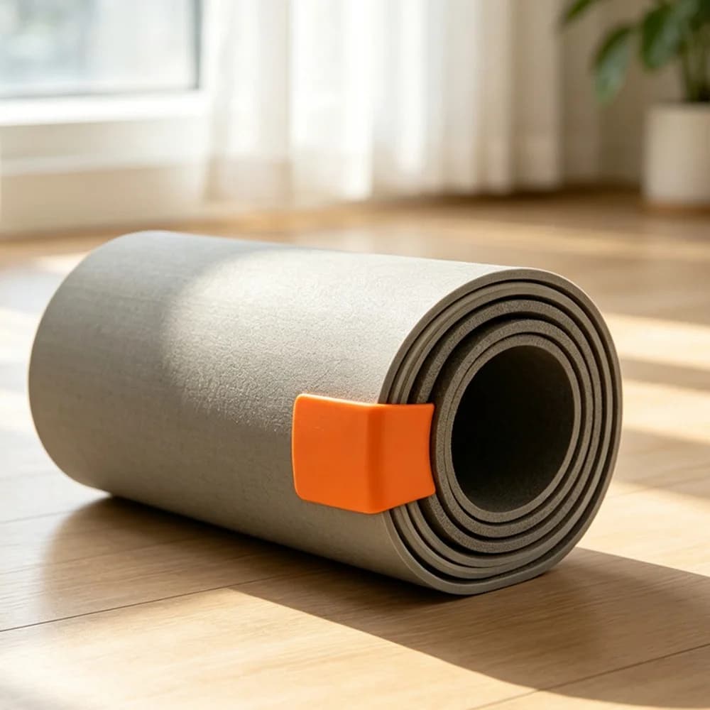 Yoga Mat Fixing Clip Anti-loosening Roller Buckle Yoga Mat Storage And Fixing Device Fitness Mat Organizer Multicolor Selection
