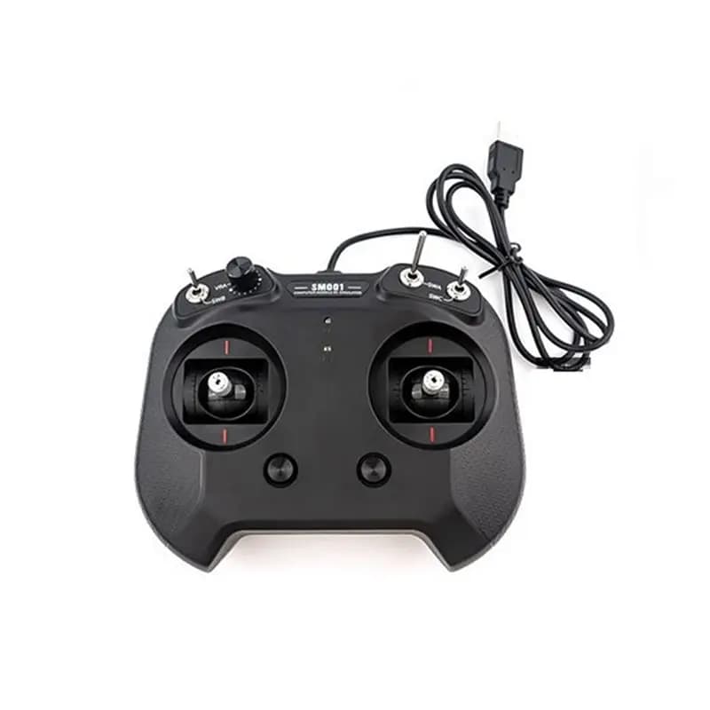 Simulatore di volo FPV a 6 canali JABS-FS-SM001 per droni RC, supporta DRL Liftoff, DCL Freerider, APD e altro ancora.