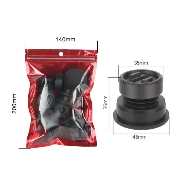 NUOVA OFFERTA: 4 Pezzi Piedini Antivibrazione per Stampante 3D Bambu Lab X1/P1/A1 Mini/A1, Antiscivolo e Antipolvere in Gomma