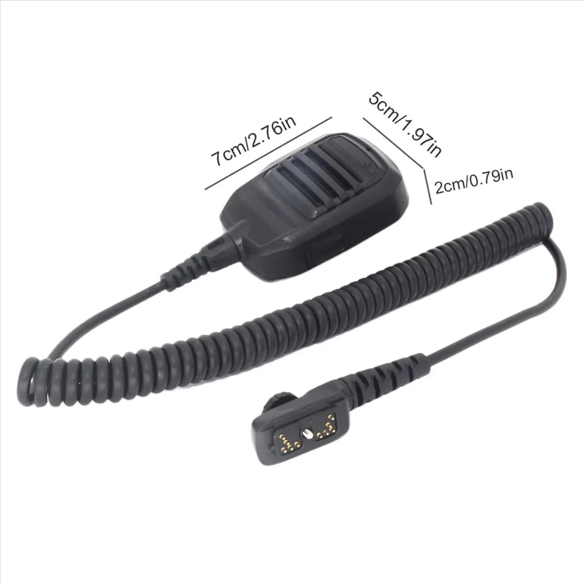 [A75T] 3X Microfono PTT palmare per radio ricetrasmittente Hytera HYT PD702 PD700 PD700G PD780 PD780G PD780GM PD782