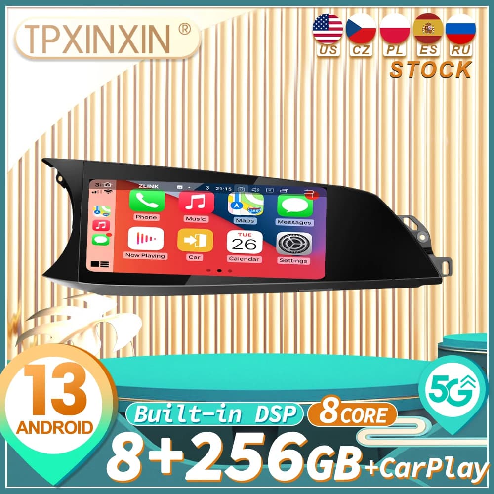 For Alfa Romeo Giulia 2015 2016 2017 2018 2019 2020 Qualcomm Android Car Radio Automotive Multimedia Player GPS Navi Head Unit