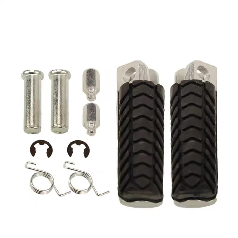 Poggiapiedi anteriore per Kawasaki ZZR1400 ZX-14 2006-2012 ZZR 1400 ZX14 e GTR1400 2006-2012 GTR 1400 nero
