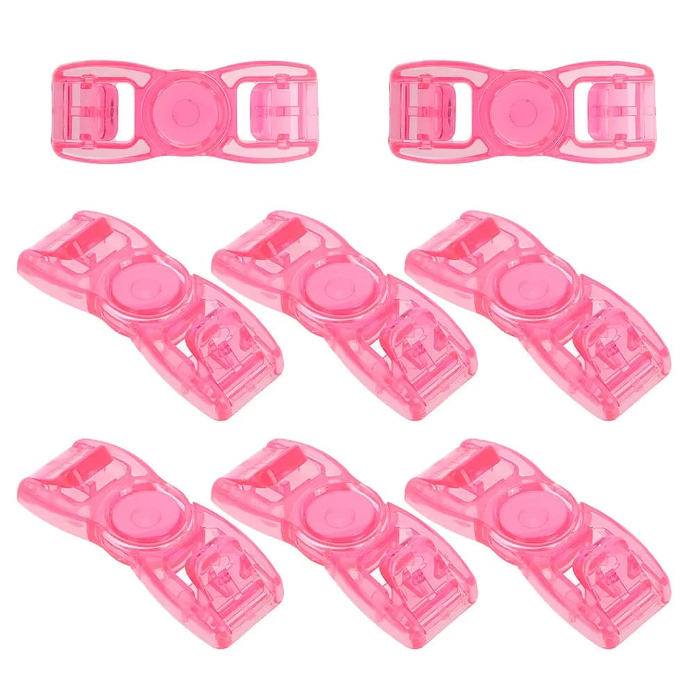 8 Pcs Swimming Goggles Strap Adjuster Buckles Button Repair Parts Lock Connector