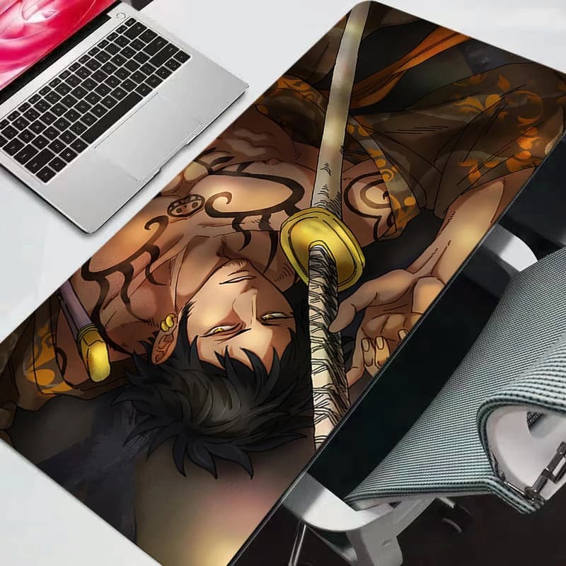 Mouse One Piece Gamer XXL Carpet for Notebooks and Games, Big Keyboard and Mouse, Durable for Gaming Desk