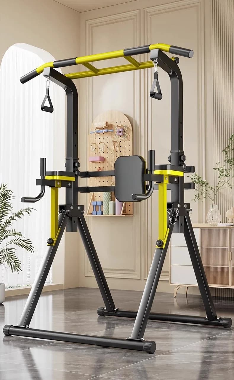 Nuovo attrezzo fitness pieghevole con barra orizzontale per trazioni indoor