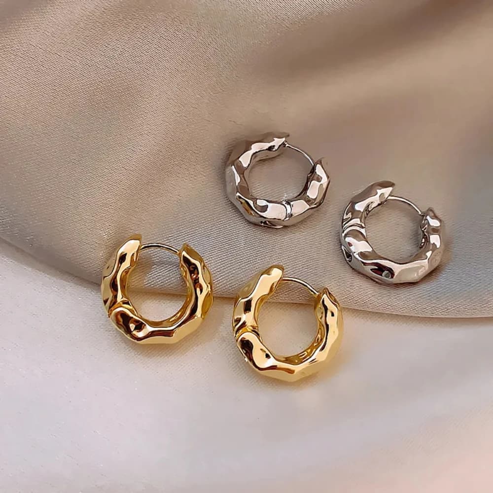 Mariasz Minimalist New Sale Fashion Hot Plated Gold Color Circle Earrings for Women Earrings Earrings for Circle Classic Jewelry