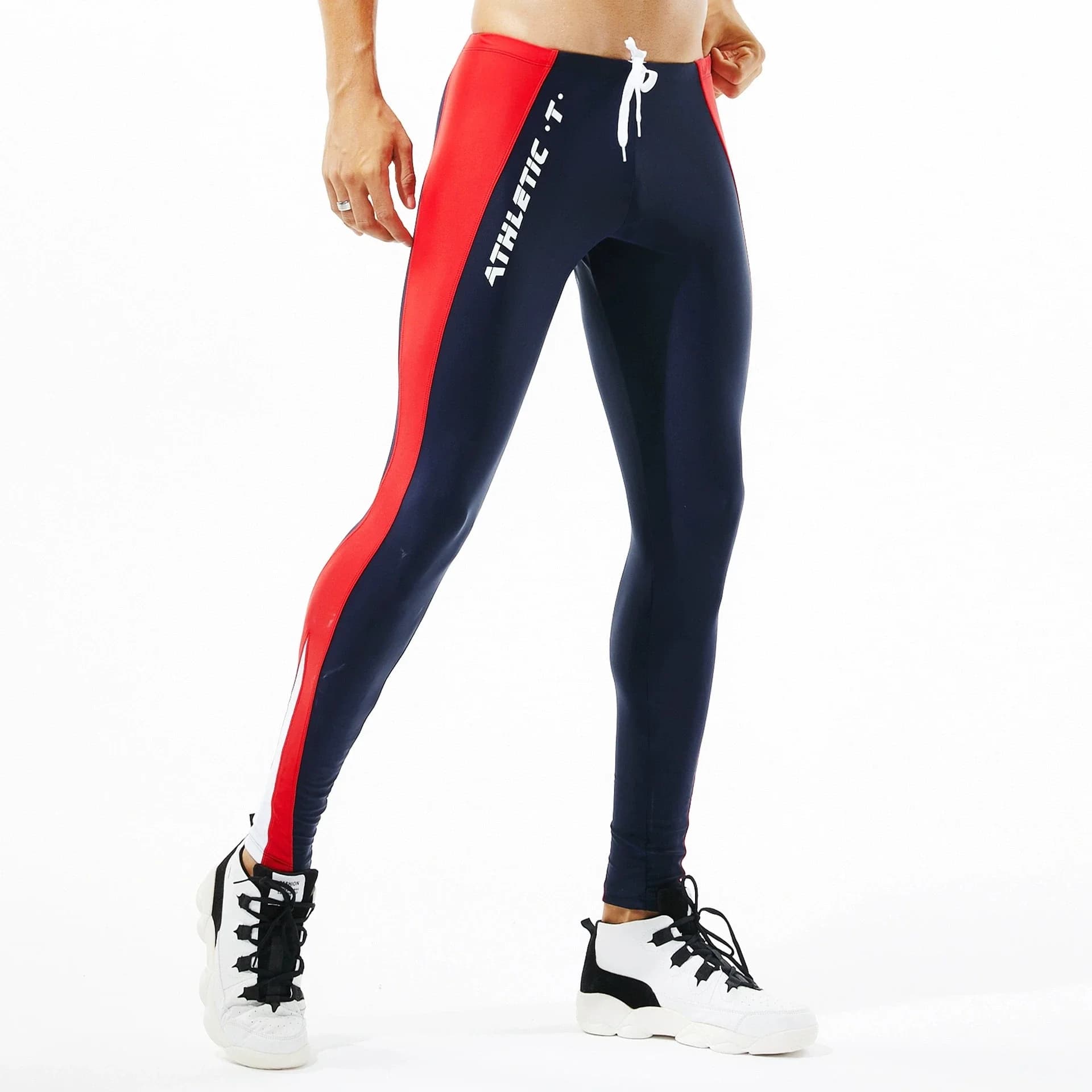 Men's Sports Compression Leggings Dive Pellies Surf Pants Water Pants Fast drying base Road Cycling basketball leggings