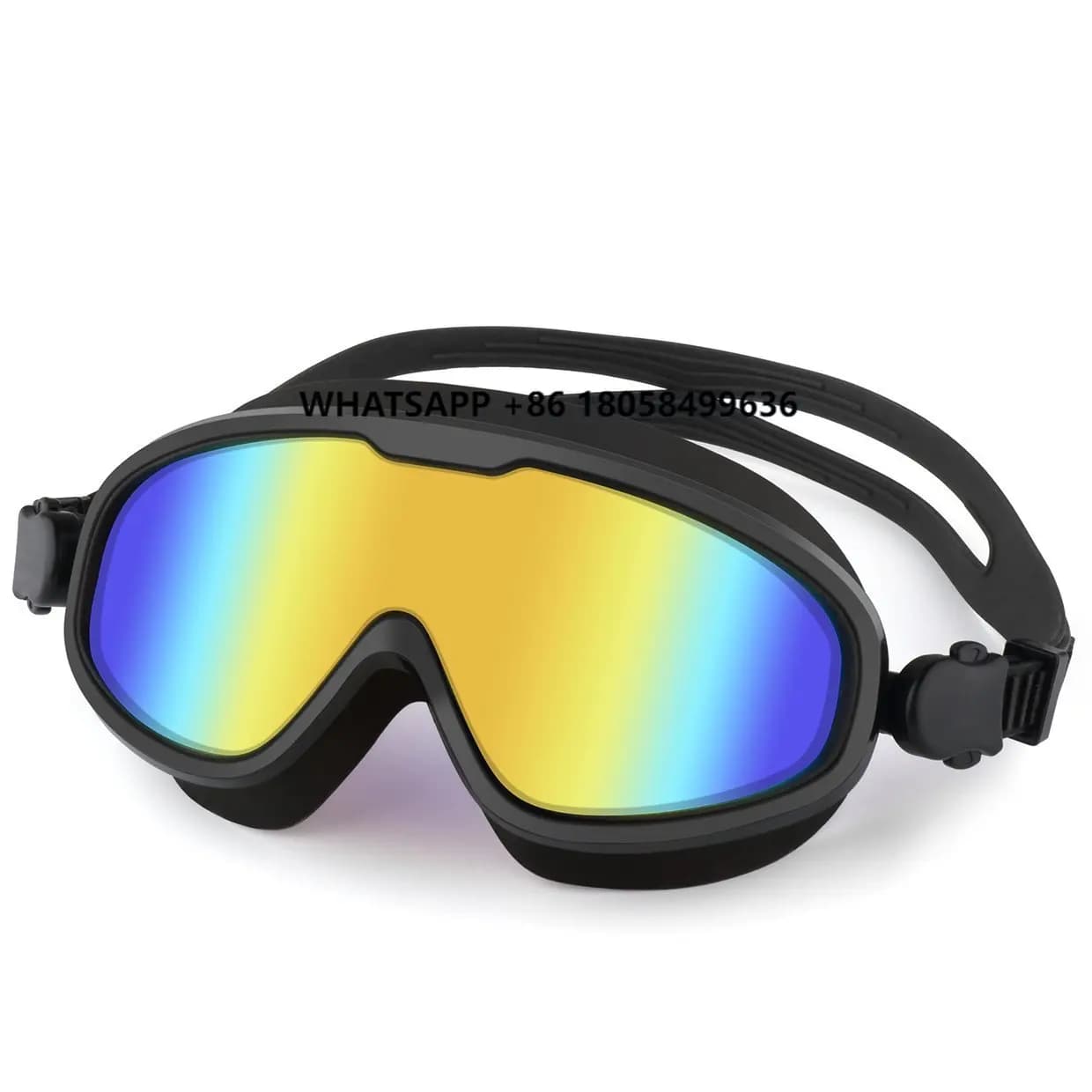 Swimwear with Automatic Buckle To Wear Look Like Sunglasses Suitable Above Sunglasses Adult Swimwear