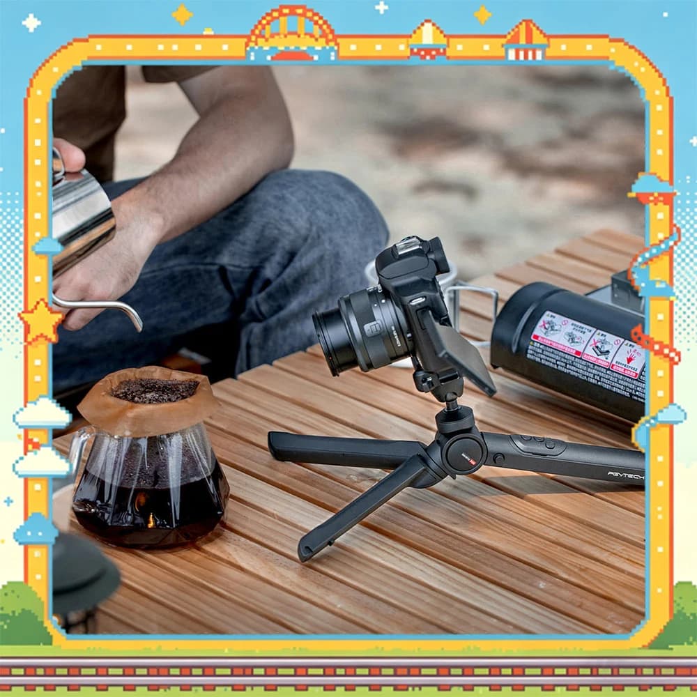 PGYTECH MantisPod 2.0 P-CG-080 Adjustable Foldable Tripod Selfie Stick Stand Portable for Camera Smartphone Vlogging