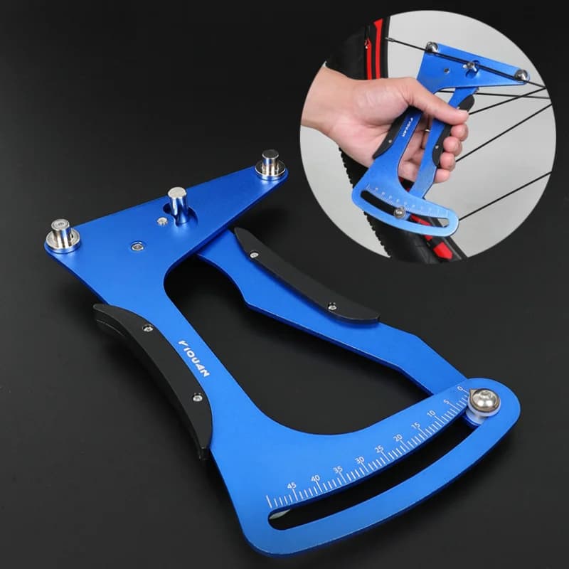 Aluminium Alloy Bicycle Spoke Tension Meter for MTB Bike Rim Wheel Group Tension Deviation Correction Measurement Tool