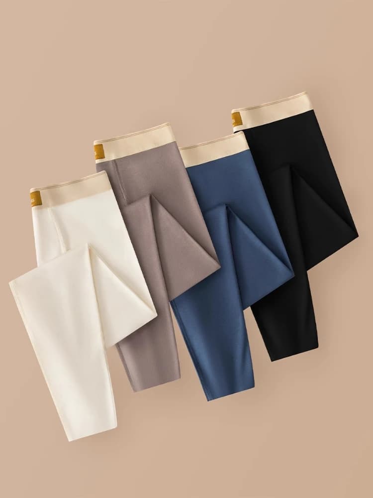 Long Johns Thermal Men Underwear Sexy Mens Leggings Pouch Cotton tinta unita pantaloni caldi mutande morbide e strette bianco marrone nero