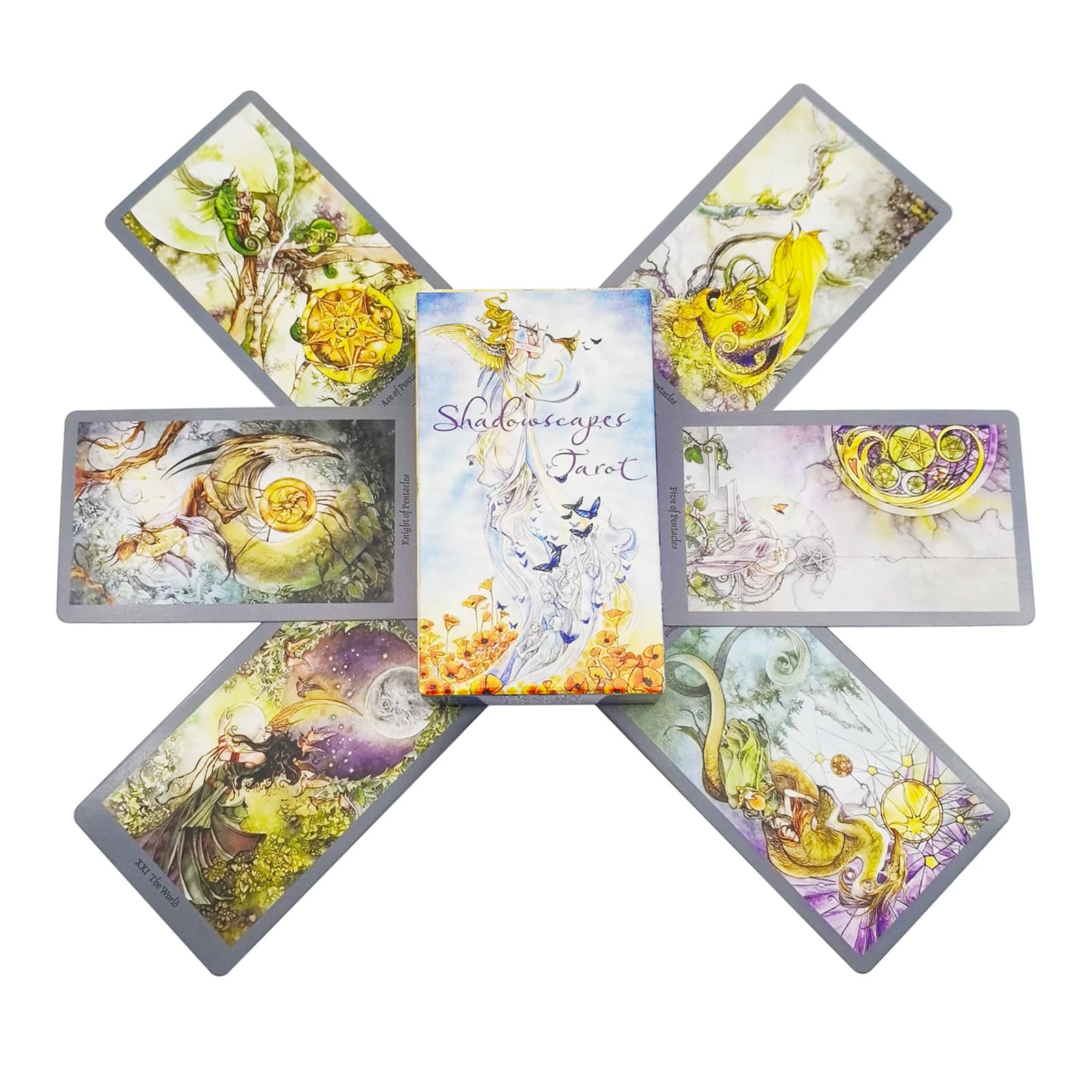 Shadowscapes Tarocchi/Carte Un mazzo da 78 Oracle Visioni inglesi Edizione divinazione Borad Giochi da gioco regalo