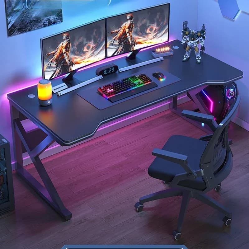 Scrivania per computer in piedi Home Office Gaming Studio Tavolo per laptop Struttura in acciaio Escritorios Tavolo Gaming Pc De Oficina Mobili
