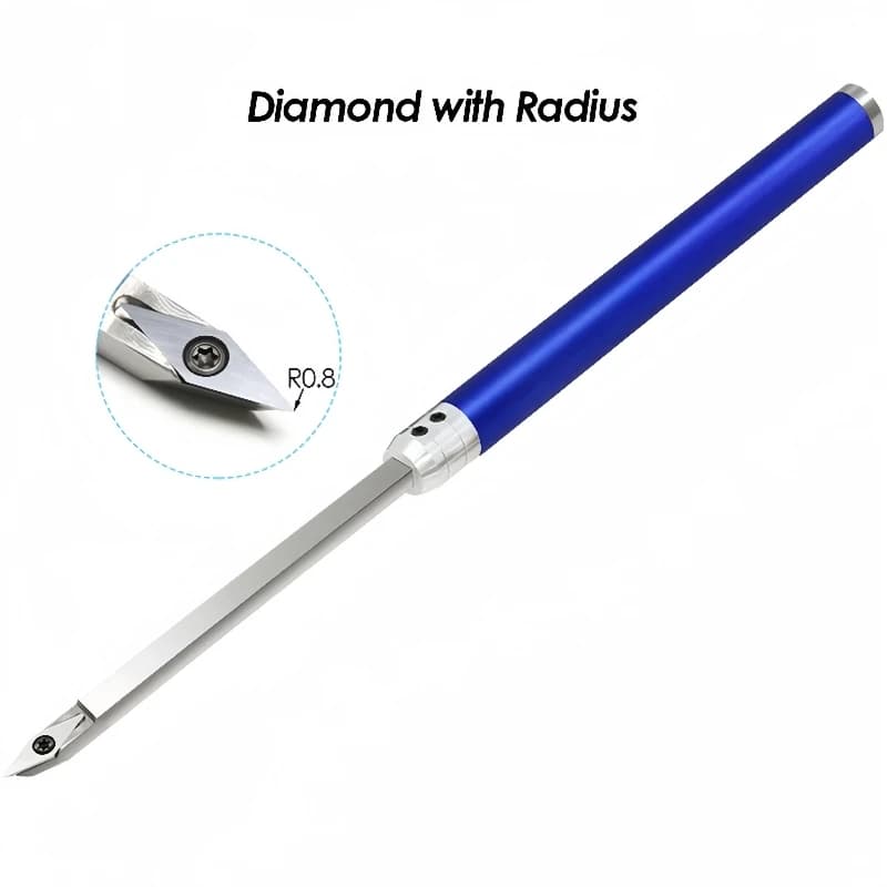 Carbide Tipped Wood Turning Tools Set Lathe Rougher Finisher Swan Neck Hollowing Tools Woodturning Chisel Lathe Gouge