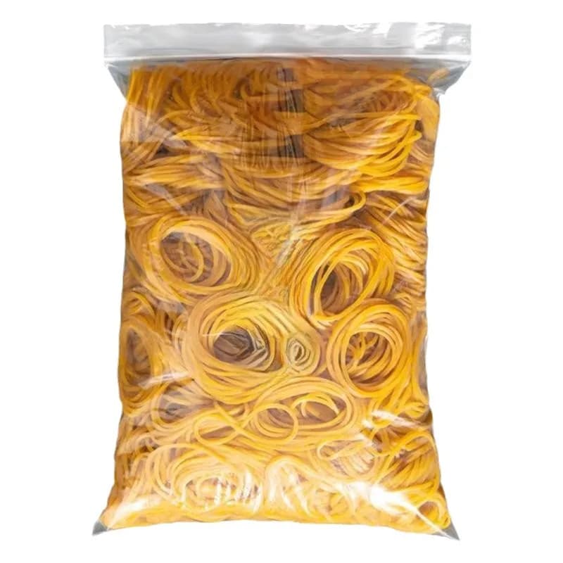 Industrial toys with high elasticity yellow elasticity, durable and high temperature resistant are widely used, set of 100/300/666 pieces