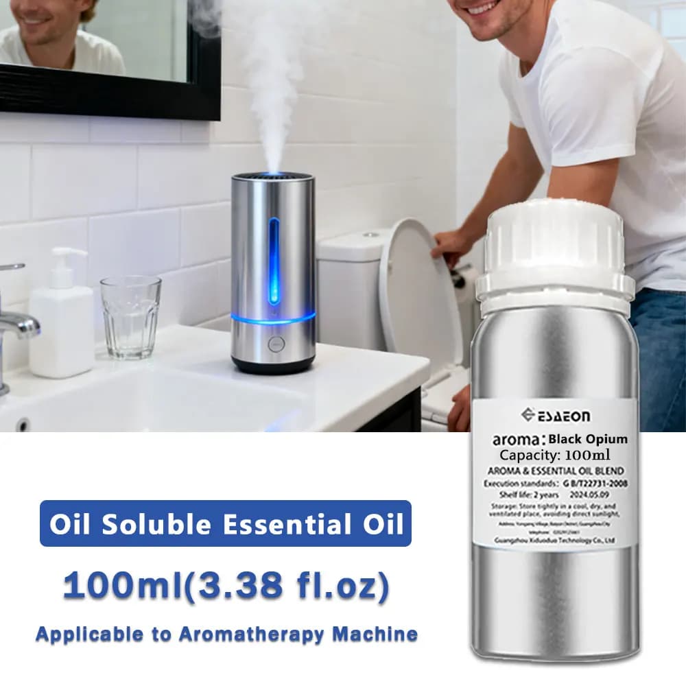 ESAEON 100ml (3.38 fl.oz) Ice Age Essential Oils - For Fragrance Diffuser & Aroma Diffuser & Aromatherapy Diffuser Supply Liquid