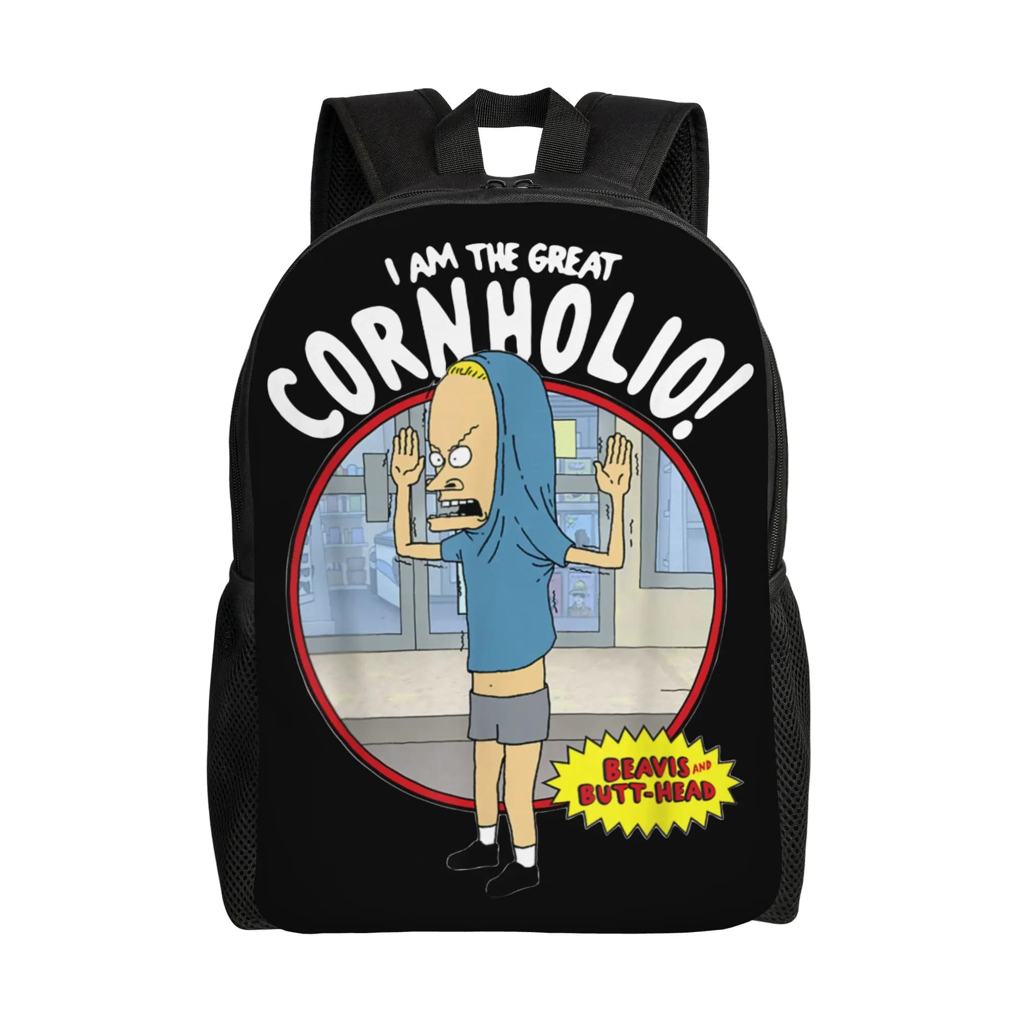 Zaino Beavis and Butthead, zaino sportivo per la scuola superiore, zaino da lavoro con bandiera Gadsden, zaino da giorno per uomo e donna, borse in tela per laptop