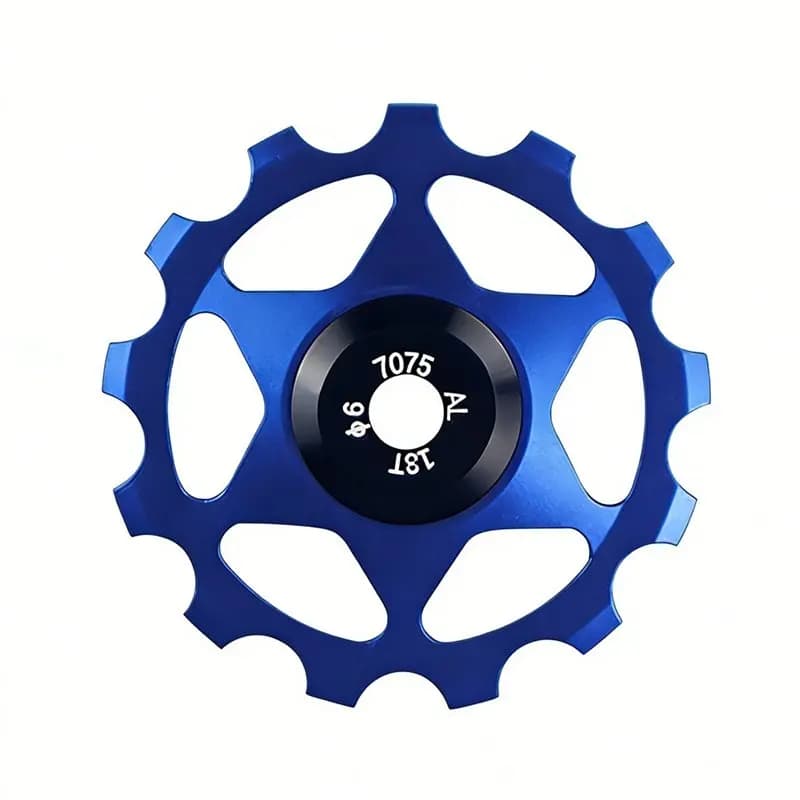 NEW HOT In Stock-Aluminium Alloy Bicycle Rear Derailleur Pulley Wheel 13T For Mountain For Road Bike Blue
