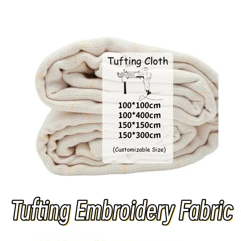 1*4M/1.5*1.5M Tessuto di supporto in tessuto trapuntatura primario per tessitura di tappeti Materiale per maglieria Tappeto Tufting Tessuto da ricamo