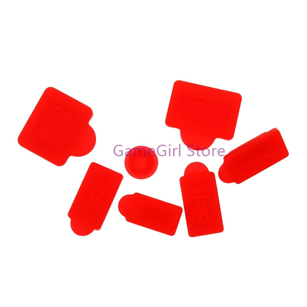 50 Set di Tappi Antipolvere 7 in 1 per Interfaccia USB, Copertura Antipolvere per Console di Gioco PlayStation 5 PS5