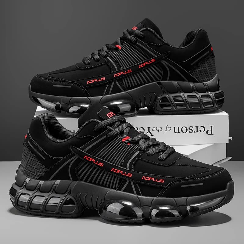 Sneakers Casual da Uomo in Pelle PU, Scarpe Sportive 2026 Nuovo Design, Scarpe da Corsa Trendy per Uomo, Scarpe da Ginnastica alla Moda con Patchwork