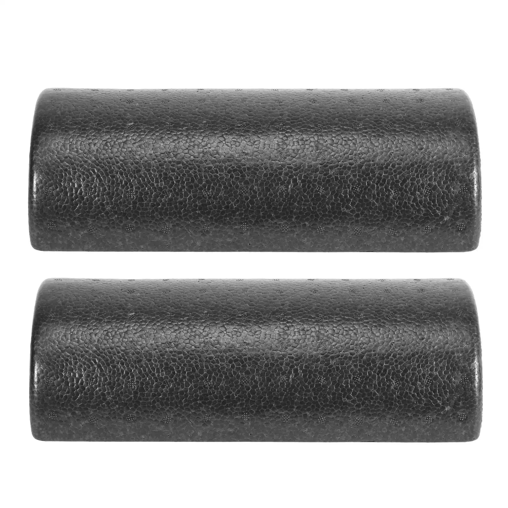 【Supernew】1Pair 30Cm Half Round Foam Roller For Yoga Pilates Sport Fitness Equipment Balance Pad Yoga Blocks
