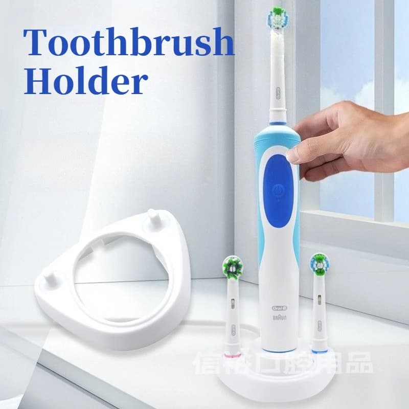 1Pc Electric toothbrush holder Oral B toothbrush holder Base for toothbrush heads with charger hole