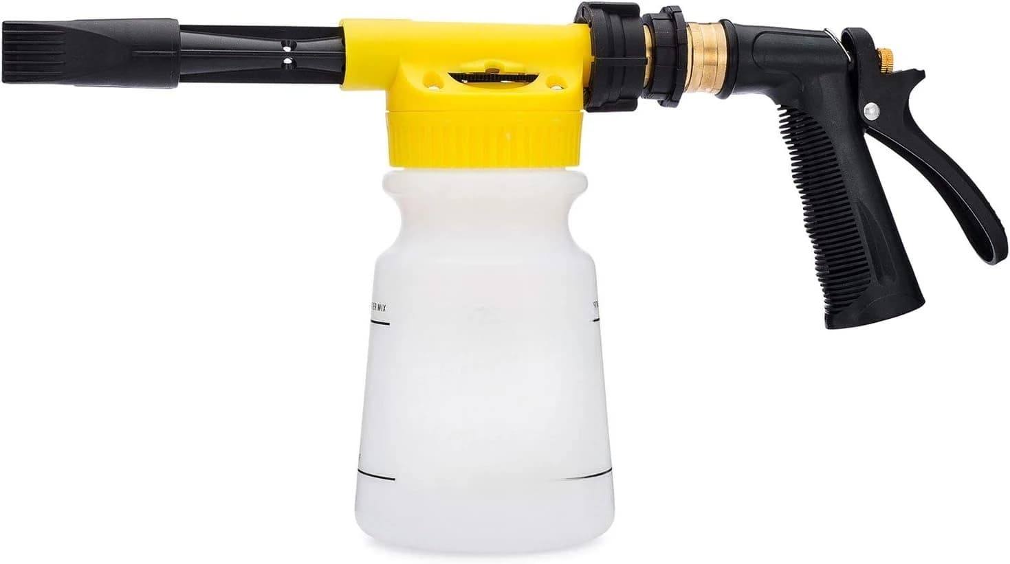 Pistola schiumogena, cannone schiumogeno per tubo da giardino - Spruzzatore liquido per lavaggio auto senza graffi - Spruzzatore schiuma neve