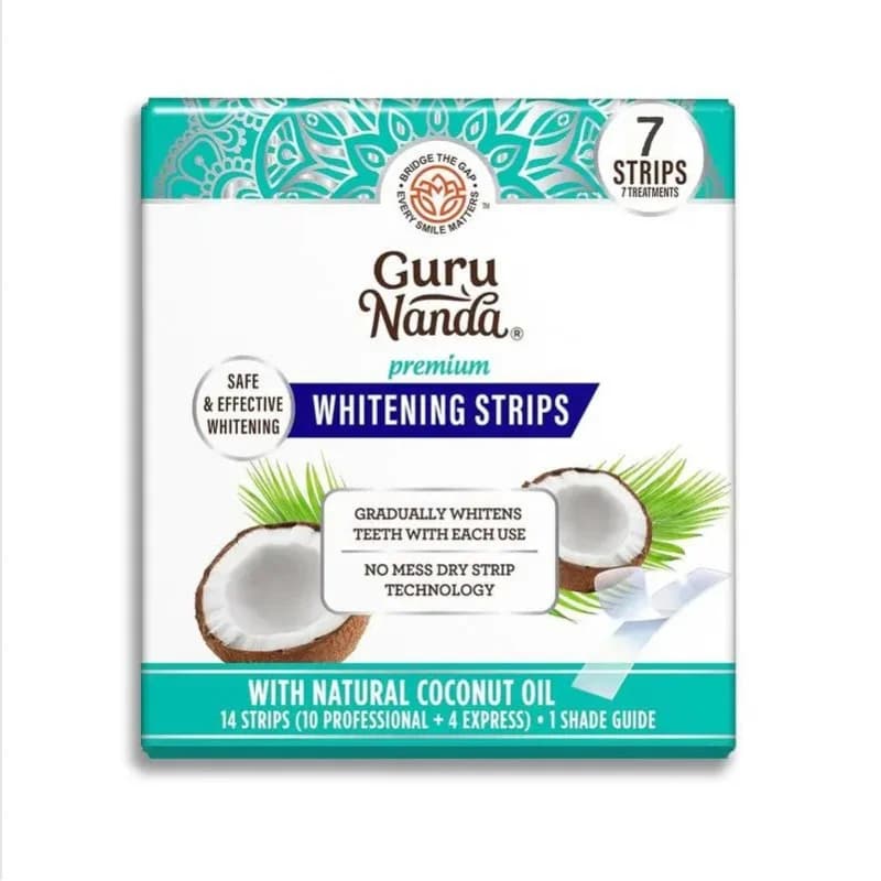 Cross-border Hot Teeth Whitening Strip Coconut Oil Teeth Care Beauty Teeth Stripes Whitening Teeth Strip
