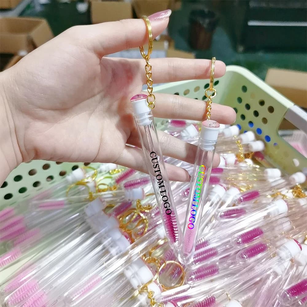 Brush for disposable eyelashes Brush for plastic eyelashes Mascara Toothbrush for multicolor eyelashes