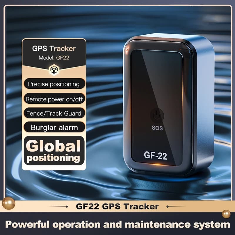 GF22 Mini Localizzatore per Auto GPS Magnetico in Tempo Reale Dispositivo Anti-Perdita Localizzazione Trattore Preciso SlMMessage Posizionatore Dispositivo di Allarme SOS