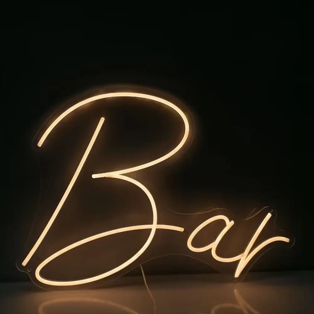 Insegna al neon a LED personalizzata Nome personalizzato Design Logo aziendale Decorazioni per la casa Luce al neon per regalo di buon Natale