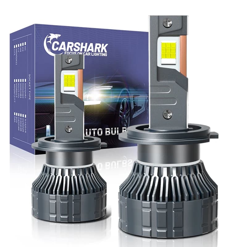 Carshark K9C 9005 HB3 lampadine per fari a Led Canbus 120000Lm 200W Super Bright H4 H7 H8 H9 H11 9006 HB4 9012 Hir2 fendinebbia automatici