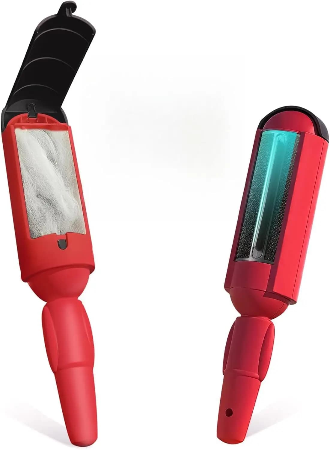 Set di 2 Rimuovi Peli per Animali Domestici Riutilizzabili per Divano e Tappeti, Rullo Autopulente, Strumento Portatile per la Rimozione del Pelo