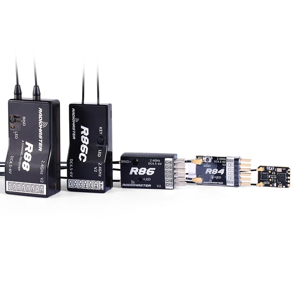 RadioMaster R81 R84 R86C R88C R161 R168 2.4G compatible Nano receiver FrSky for RC Drone