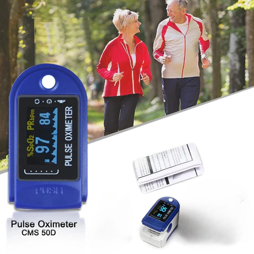 CMS50D CONTEC finger pulse OLED color display OLED oxygen saturation meter Protable PR SPO2 cardiofrequencymeter