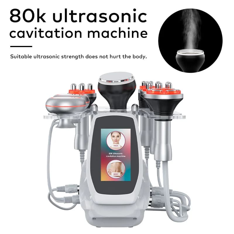 New Products 2026: 80K Ultrasonic Cavitation Machine, Slimming, Cutaneous Lifting, Radiation, Vacuum Lipo, Body Brushing Machine