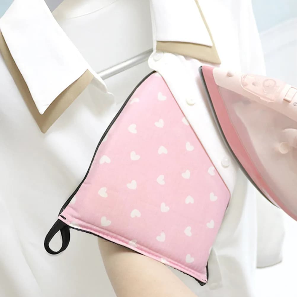 Set di 2 Guanti da Stiro Multifunzionali, Resistenti al Calore, per Camicie, Maniche e Colletti