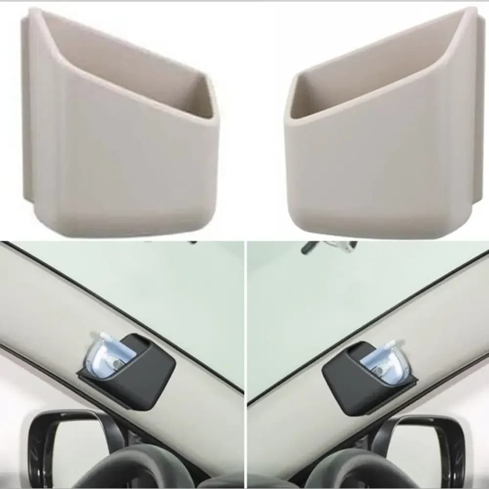 2 pcs organizer for auto storage box for truck automatic cigarette glasses for phone IC card holder organizers bag accessories for car styling