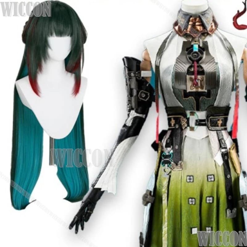 Costume Cosplay Arknights Endfield Zhuang Fangyi, Outfit Completo per Halloween, Comic Con, Festival ed Eventi